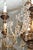 1930s Genovese Two-Tone Giltwood & Crystal Chandelier, Italy For Sale - Image 12 of 17