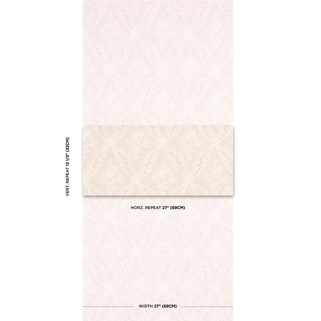 Inspired by traditional openwork, Cosette Lace is an intricate floral lattice design silhouetted on a solid ground....