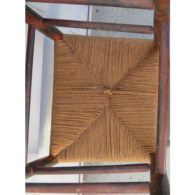 Early 19th-Century Stenciled Hitchcock-Style Side Chair For Sale In Portland, ME - Image 6 of 6