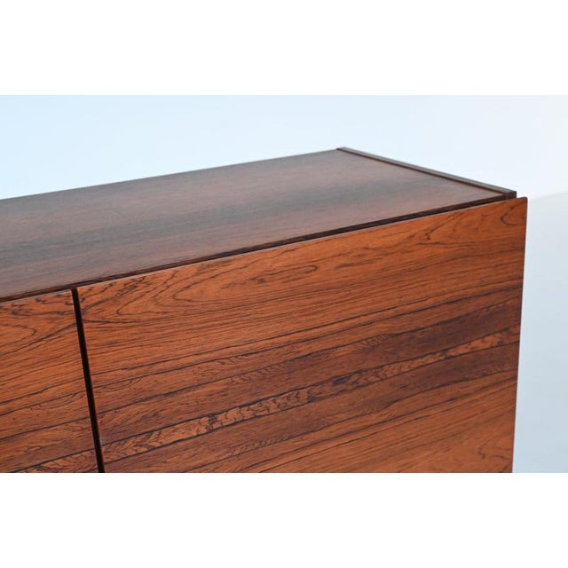 Brown Rosewood Bar Cabinet by Rudolf Bernd Glatzel for Fristho Franeker, Netherlands, 1956 For Sale - Image 8 of 18