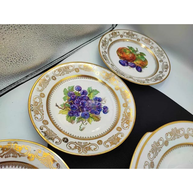 1960s Plate Set from Kahla, 1950s, Set of 6 For Sale - Image 5 of 10