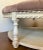 Transitional A.r.t. Transitional Mauve Velvet Tufted Ottoman For Sale - Image 3 of 4