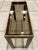 Brass Mid-Century Modern Henredon Faux Tortoise Shell Parsons Console Table For Sale - Image 8 of 13