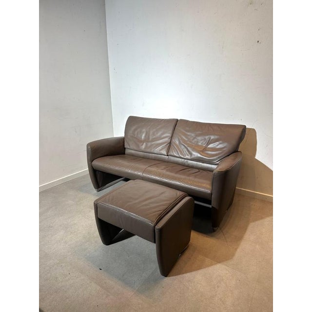 Vintage Leather Sofa from Jori For Sale - Image 3 of 5