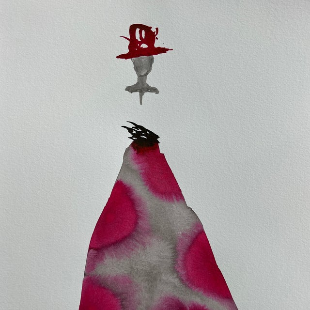 Ink Wash Dress by Jo Baskerville For Sale - Image 9 of 10