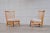 Set of Scandinavian Modern Pine Lounge Chairs, 1950s For Sale - Image 11 of 14