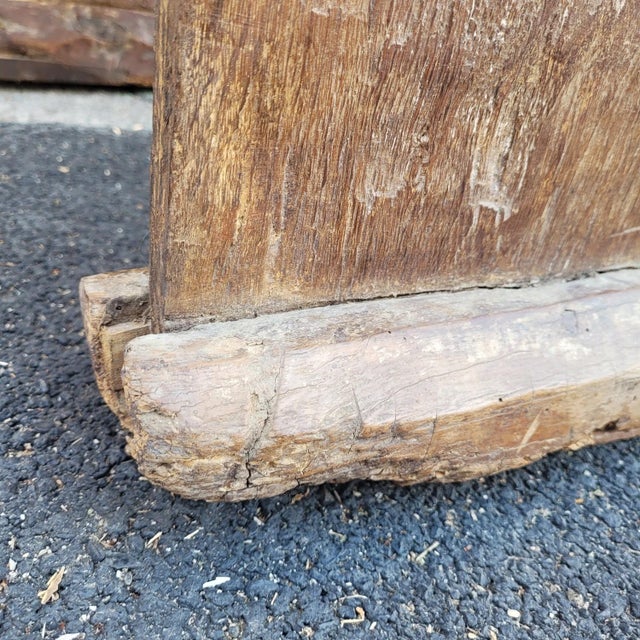 19th Century Folk Art Larch and Chestnut Shepherds Cupboard For Sale - Image 15 of 18