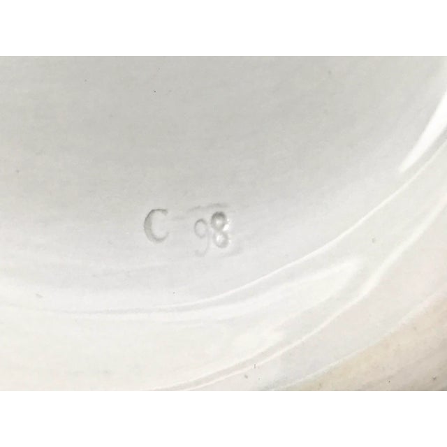 18th Century, Vienna Porcelain Attributed, Pierced Porcelain Basket and Stand For Sale - Image 10 of 12