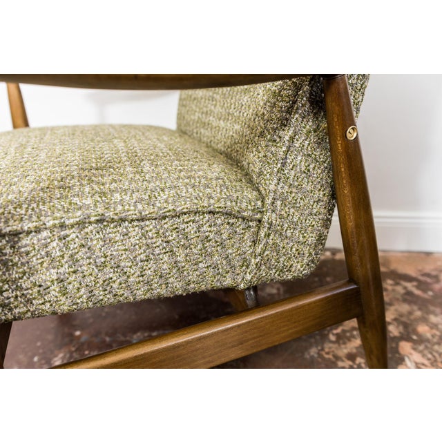 Mid-Century Modern GFM 87 Armchair by Juliusz Kędziorek for GFM, Poland, 1960s For Sale - Image 12 of 16