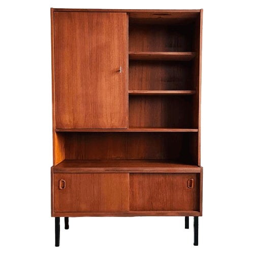 Mid-Century Danish Highboard in Teak from J.E.H.A., 1960s For Sale