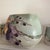 Limoges, France 6 Piece Antique Limoges Hand Painted by McCue BlackBerry Pitcher and Cups For Sale - Image 4 of 9
