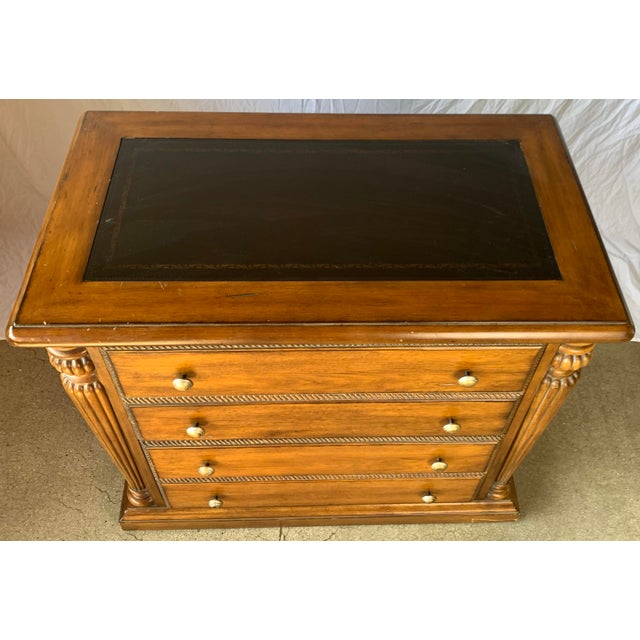 Late 20th Century Hooker Seven Seas Collection File Cabinet For Sale - Image 9 of 12