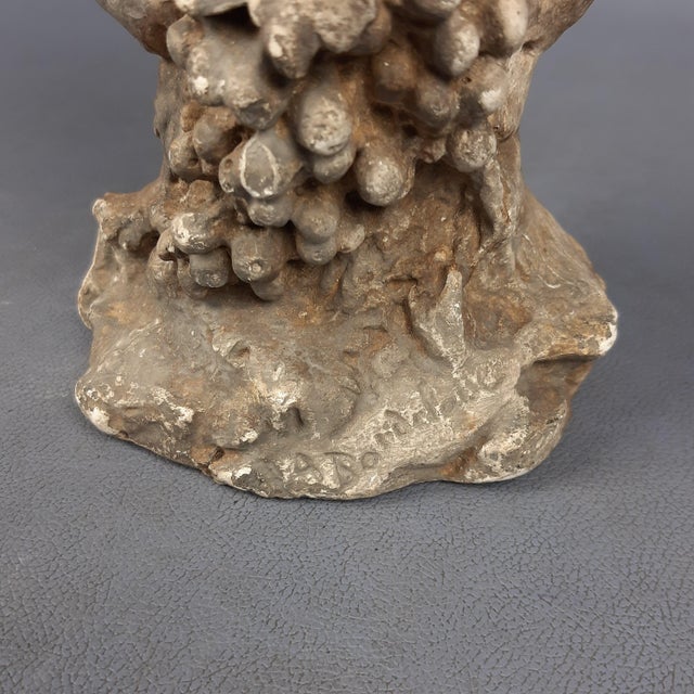 Ancient Kaolin Sculpture by A. Bordeaux, 1800s For Sale - Image 9 of 14