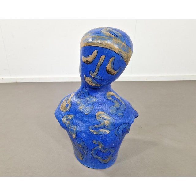 Ceramic Abstract Ceramic Sculpture, 1995 For Sale - Image 7 of 11