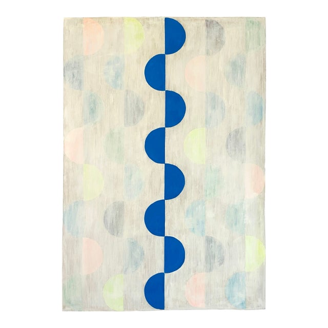 Geometric Composition Blue For Sale