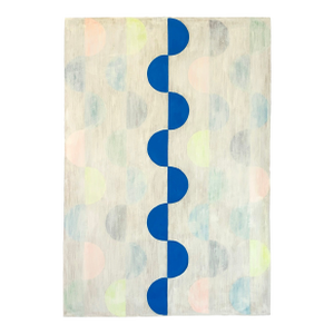 Geometric Composition Blue