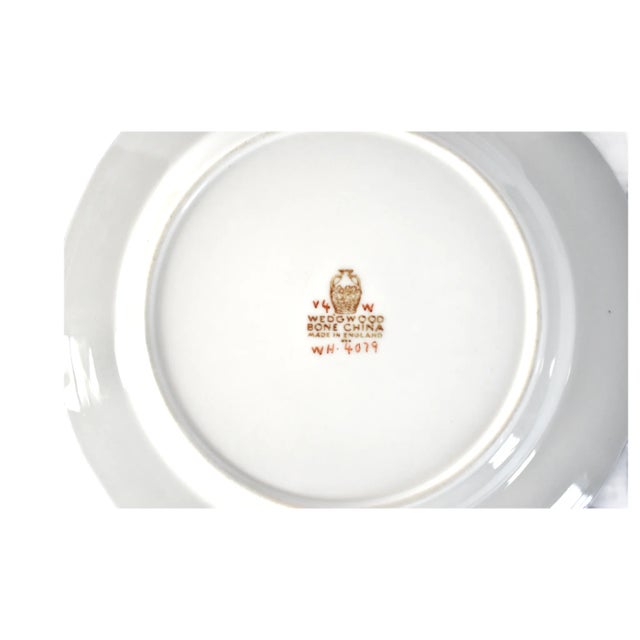 Wedgwood Vintage Wedgwood Silver Luster Plates For Sale - Image 4 of 5
