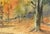 Queensdown Warren, Kent - Autumn Forest Interior Landscape in Watercolor Colorful forest landscape by L.B.H. Cremer (20th...
