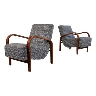 Armchairs by Kozelka & Kropáček, 1960s, Set of 2 For Sale
