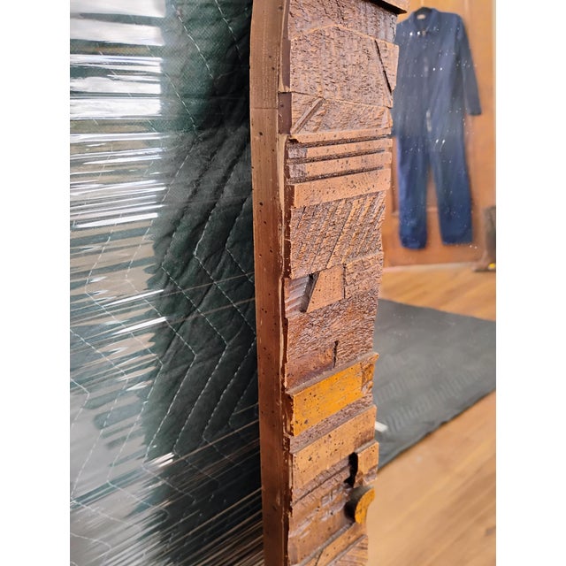 MCM Lane Furniture Pueblo Collection "Brutalist" Mirror Set For Sale In San Antonio - Image 6 of 9