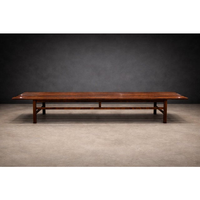 The wood has been refinished and is now in excellent condition