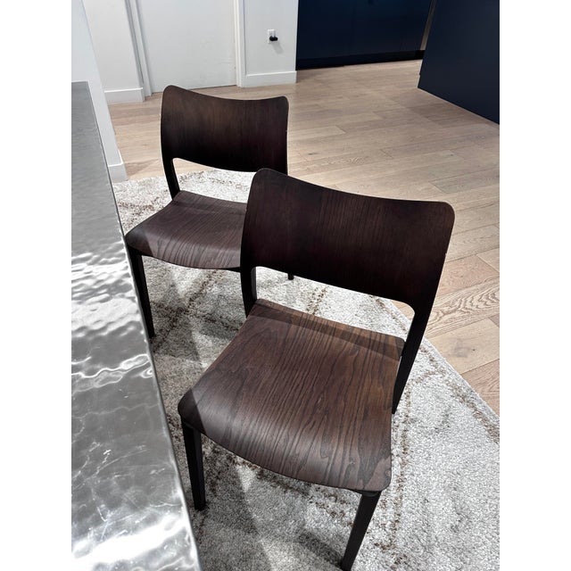 Brown Stua Laclasica Dining Chairs - Price Per Chair, Sold as Set or Singles - Sidechair Style - Warm Grey For Sale - Image 8 of 12