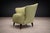 Joaquim Tenreiro “Concha” Armchair in Ultrasuede, Attributed to Joaquim Tenreiro, Brazil, 1950s For Sale - Image 4 of 9