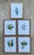 Wood Vintage Botanical Floral Prints in Wood Frames - Set of 5 For Sale - Image 7 of 13