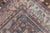 Square Antique Persian Malayer Rug With a Brown Field and Stylized Floral Design 11 X 13 For Sale - Image 18 of 18