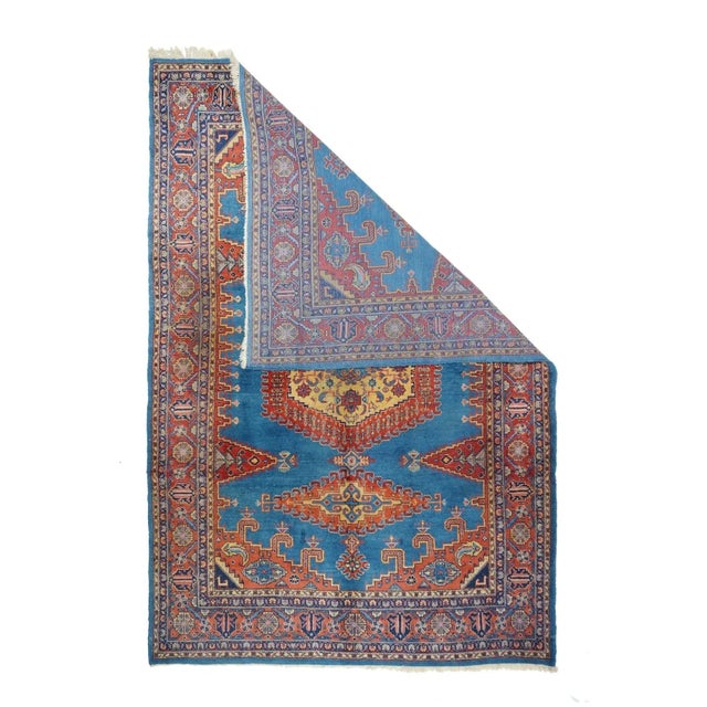 Vintage Sarouk Rug 7'1'' x 10'6''.