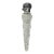 Antique 19th Century Unger Brothers Sterling Silver Cut Crystal Perfume Bottle For Sale