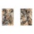 Mid-Century Modern Abstract Staging Paintings From Grange Showroom - A Pair For Sale