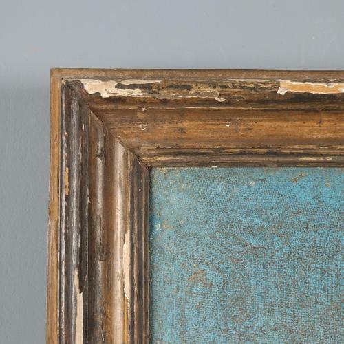 Brown Landscape with Bridge, Oil on Canvas, Framed For Sale - Image 8 of 11