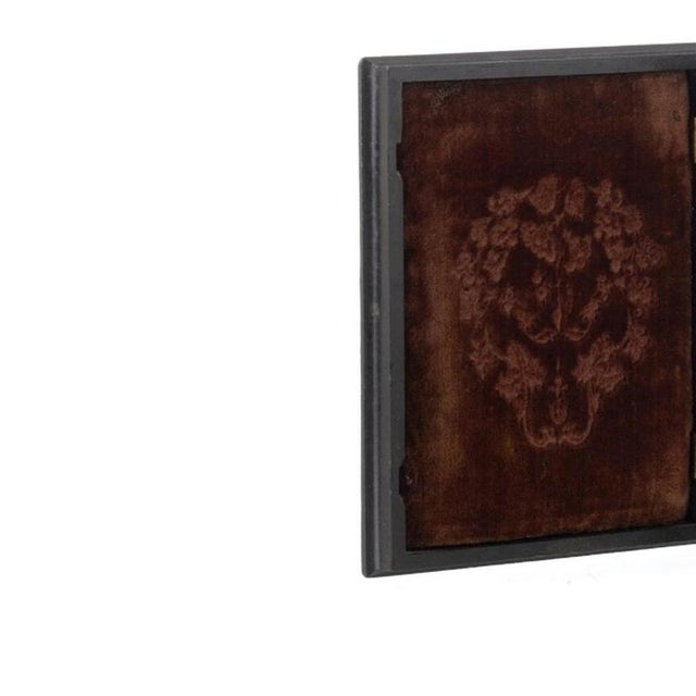 Passepartout in Metal and Wood For Sale - Image 3 of 6