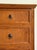 Substantial and beautiful solid-teak dresser chest featuring four generously sized drawers, paneled plank-style drawer...