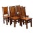 Handcrafted Dining Chairs, Set of Six For Sale