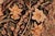 Textile Shabby Chic 1990's Pak-Persian Black/Taupe Wool Rug - 6'1'' X 9'1'' For Sale - Image 7 of 9