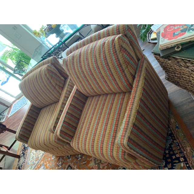 Mid-Century Modern Pair Swivel MCM Accent Chairs For Sale - Image 3 of 8