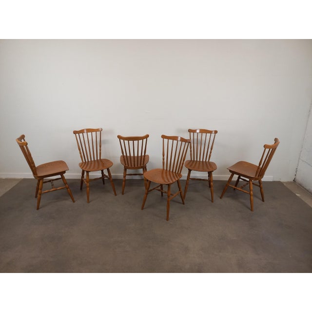 Tacoma Bistro Chairs from Baumann, 1970s, Set of 6 For Sale - Image 16 of 18