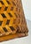 Brown Vintage Hand Woven Wicker Basket For Sale - Image 8 of 8