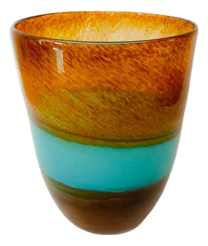 Italian Murano Glass Vase from Ca dei Vetrai, 1980s