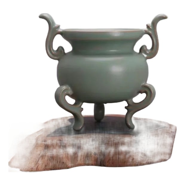 Chinese Ru Kiln Celadon Porcelain Incerse Burner For Sale