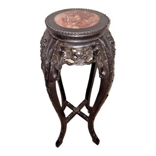 Antique Chinese Jardiniere Plant Stand For Sale