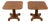 Pair of Vintage Henredon Neoclassical Column Pedestal Side Tables For Sale