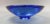 Mid-Century Modern Fire and Light California Cobalt Blue Recycled Art Glass Wide Lipped Bowl Hearts For Sale - Image 3 of 10