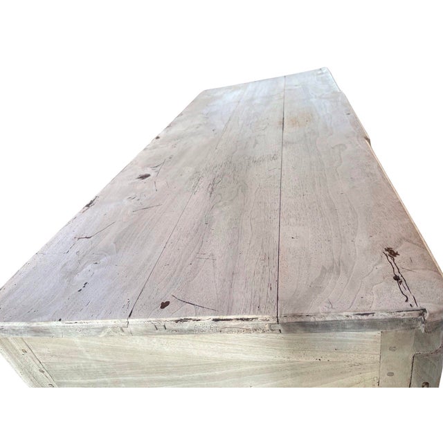 French 18th Century Bleached French Walnut Louis XVI Chest of Drawers / Commode For Sale - Image 3 of 12