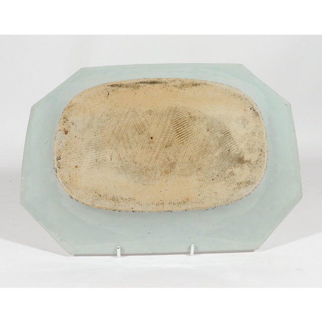 Ceramic Chinese Export Porcelain Armorial Dish With European Coat of Arms For Sale - Image 7 of 7