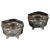 German Caviar Bowls in Silver, Set of 2 For Sale