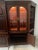Traditional Pennsylvania House Cherry Wood Lighted Etagere/Display/Wall Unit With Cabinet With Doors 5 Piece Excellent Condition. For Sale - Image 3 of 15