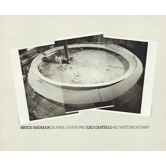 Bruce Nauman - Smoke Rings - 1980 Paper Size: 18 x 22 inches (45.72 x 55.88cm ) Bruce Nauman - Falls, Pratfalls + Sleights...